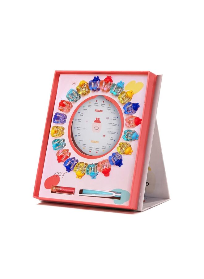 LAMAY Tooth Fairy Box for Boys, Tooth Boxes for Lost Teeth for Kids, Newborn Birthday And Shower Gift (Color : Pink) - Image 1